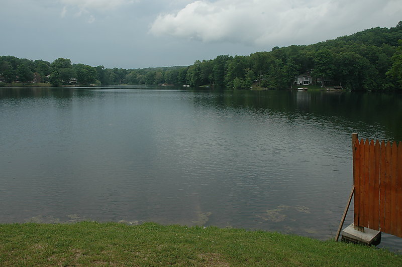 Photo of Lake from dam - right side