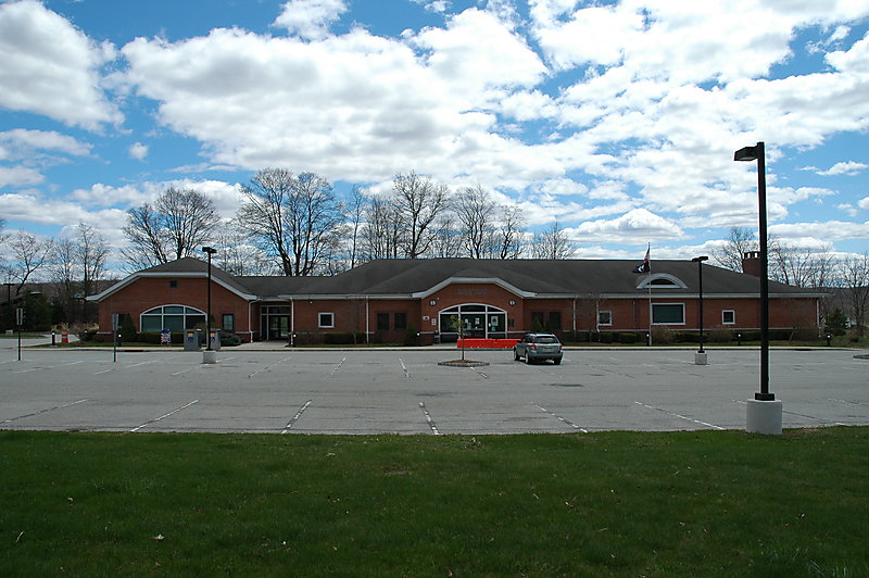 Photo of library from road